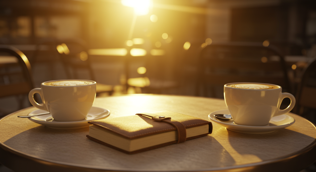 new people and places that reinforce the calmer tone established by retrain your feed