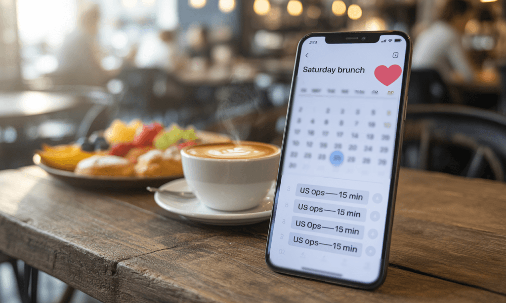 Calendar tab during Monthlies That Matter-anchors protected and one simple fun plan added.