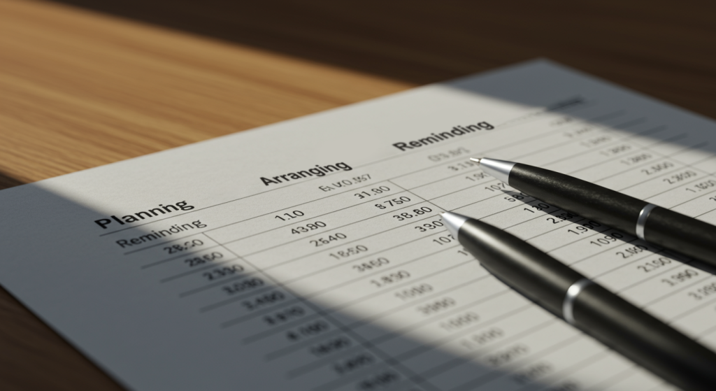 invisible mental load spreadsheet with time estimates for equity
