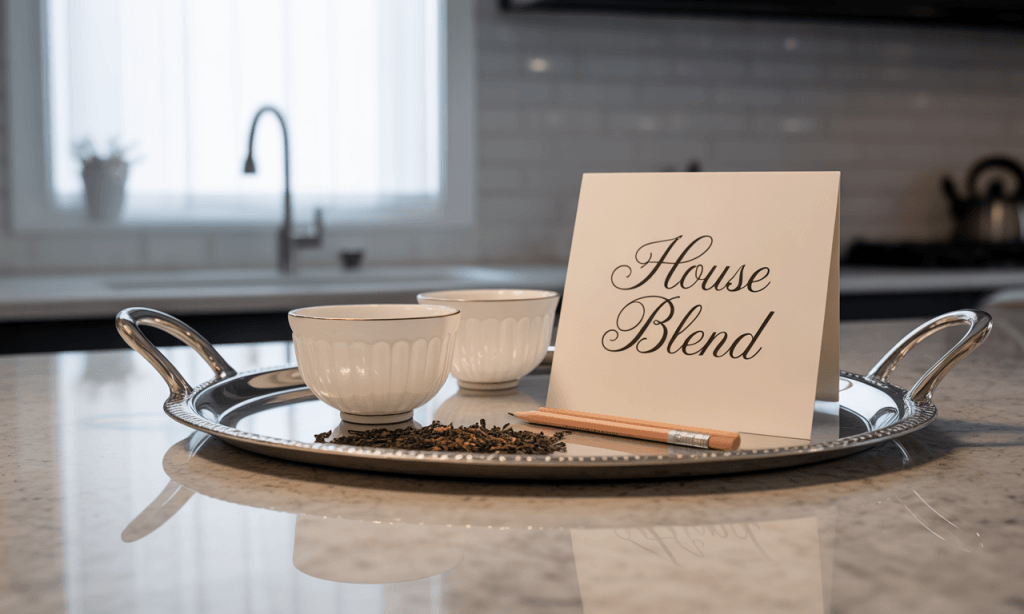 At-home tenderness-tea trio tasting as a low-energy first