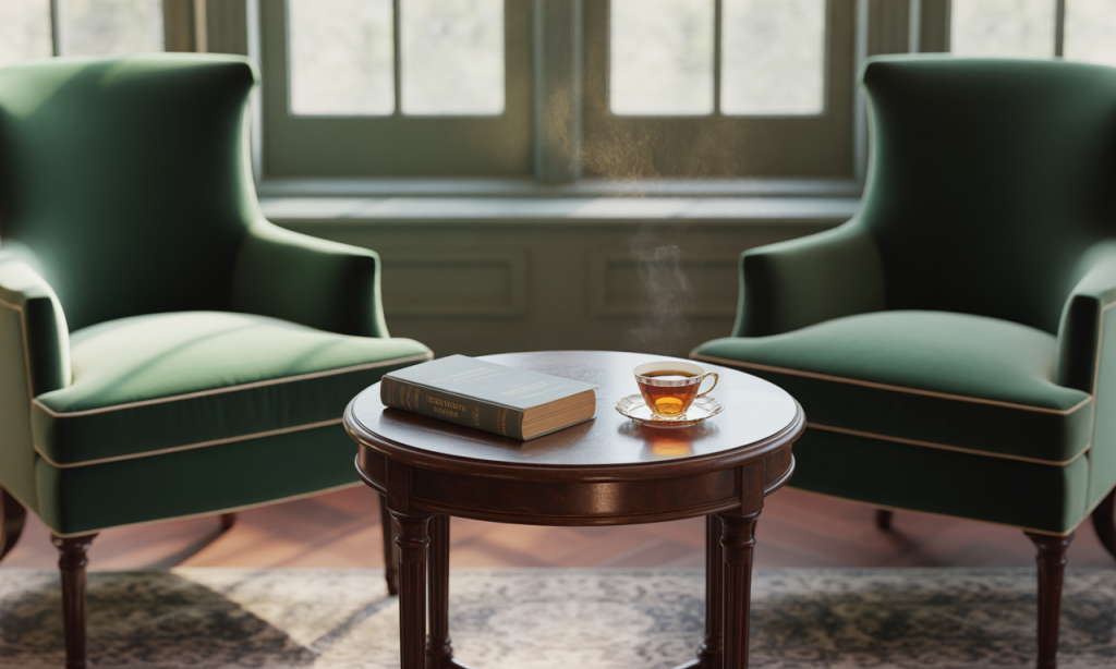 home seating arrangement that reduces defensiveness and supports honest talk