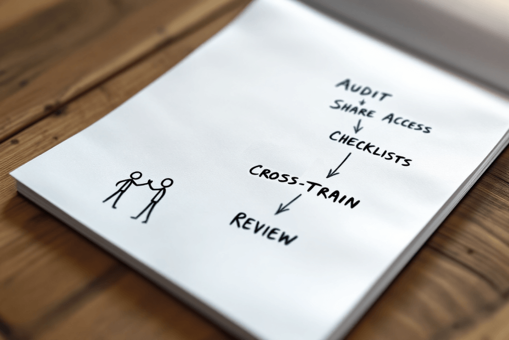 Flow for removing the Single Point of Failure spouse-simple loops that make a resilient home.