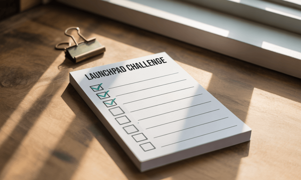 7-day launchpad challenge-small steps that keep rootedness from becoming a rut