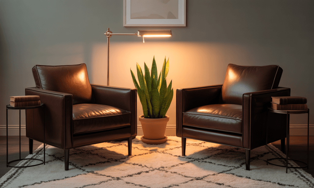 Conversation nook supports a fast-learning marriage with gentle, focused dialogue
