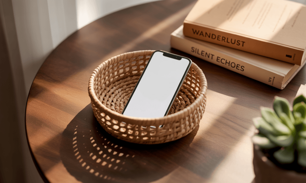 digital “nutrition” setup that reduces reactivity and supports steadier habits