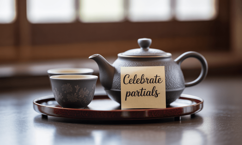 Small rituals help couples reward progress and exit approval loops.