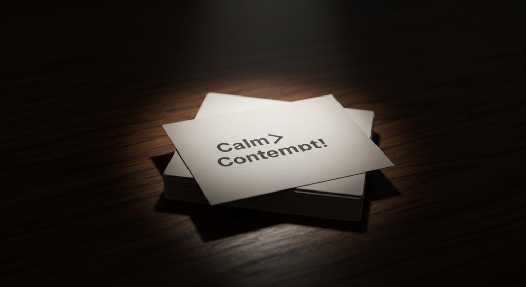 frequently asked questions stack emphasizing calm over contempt in digital curation