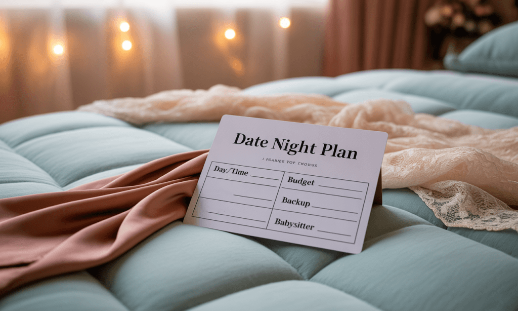 Date night plan card shows how rituals glue identity proofs into a dependable rhythm