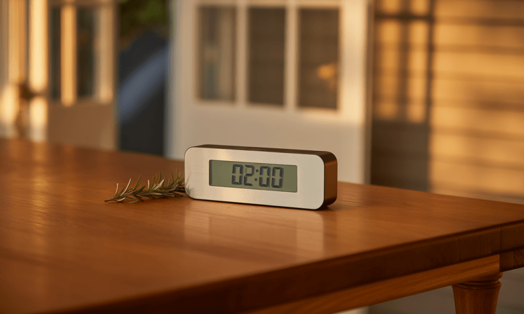 Two-minute reset timer supports a fast-learning marriage on tough days