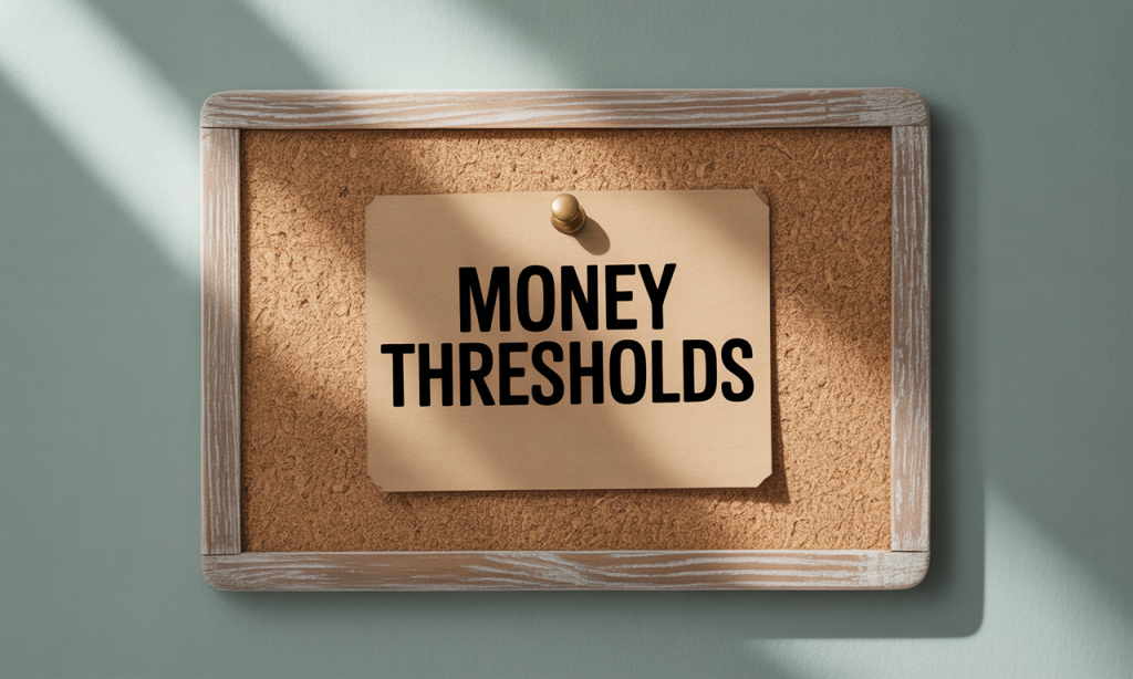 money thresholds card making loyalty visible and reducing misunderstandings