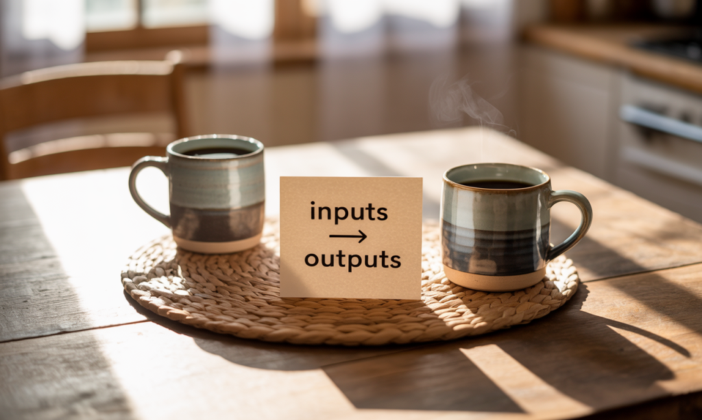 marriage system reminder that inputs influence outputs at home