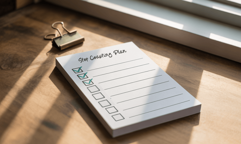 Stop coasting in marriage-simple 7-day action plan checklist