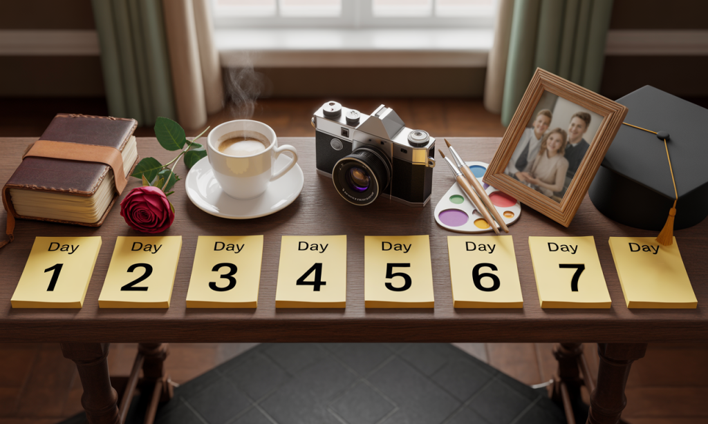 Seven-day anchor object challenge helps couples build daily connection.