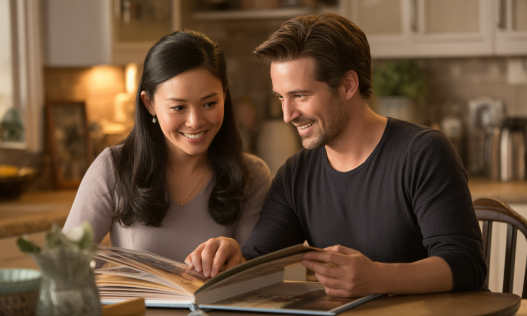 Borrowing confidence from past wins to look back to move forward in marriage.