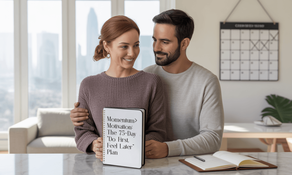 Momentum > Motivation: The 75-Day “Do First, Feel Later” Plan