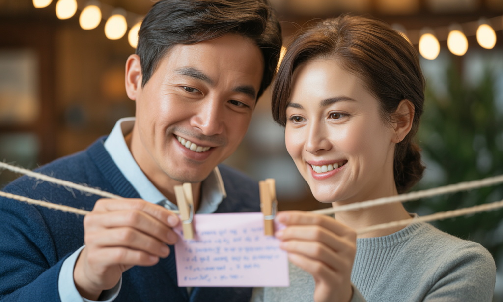 Using small reminders as daily proof of love and appreciation in marriage.