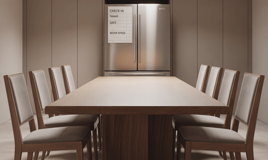 Refrigerator scoreboard tracks the few metrics that truly matter for momentum over motivation
