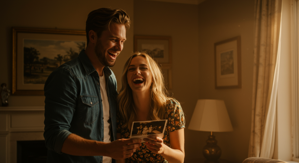 Throwback Thursday photo ritual that heals tension and reconnects couples.