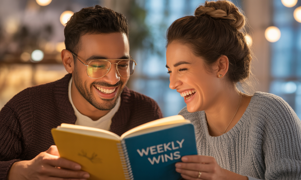 Keeping the reflection habit simple and joyful helps couples stay consistent.