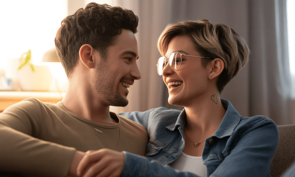 Couple redefining what connection means for their marriage in the present season.