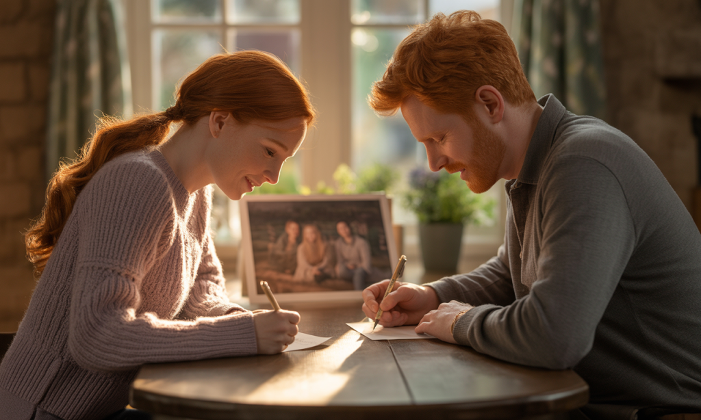 Combining gratitude with photo rituals strengthens emotional healing.