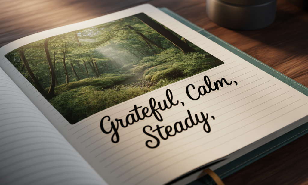 Naming the emotions connected to a memory during the Five-Minute Rewind micro-practice.