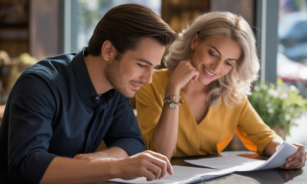 Married couple reviewing their digital covenant quarterly, ensuring the rhythm stays aligned with their current season