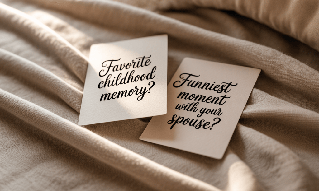 Bench question prompts deepen conversation during a short outing