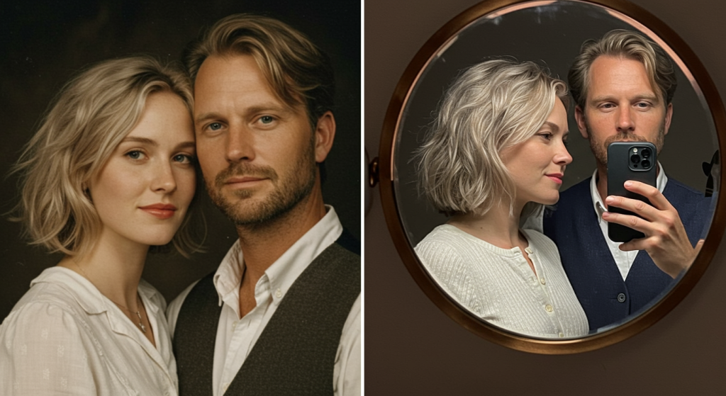 Origin story stabilizes couples when future-visualization fails.