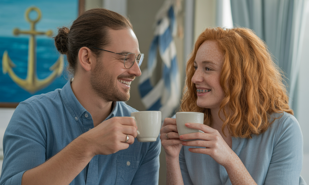 Home filled with small anchor objects that make love the daily default.