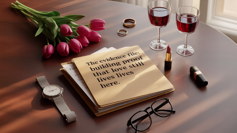 The Evidence File: Building Proof That Love Still Lives Here The Evidence File: Building Proof That Love Still Lives Here