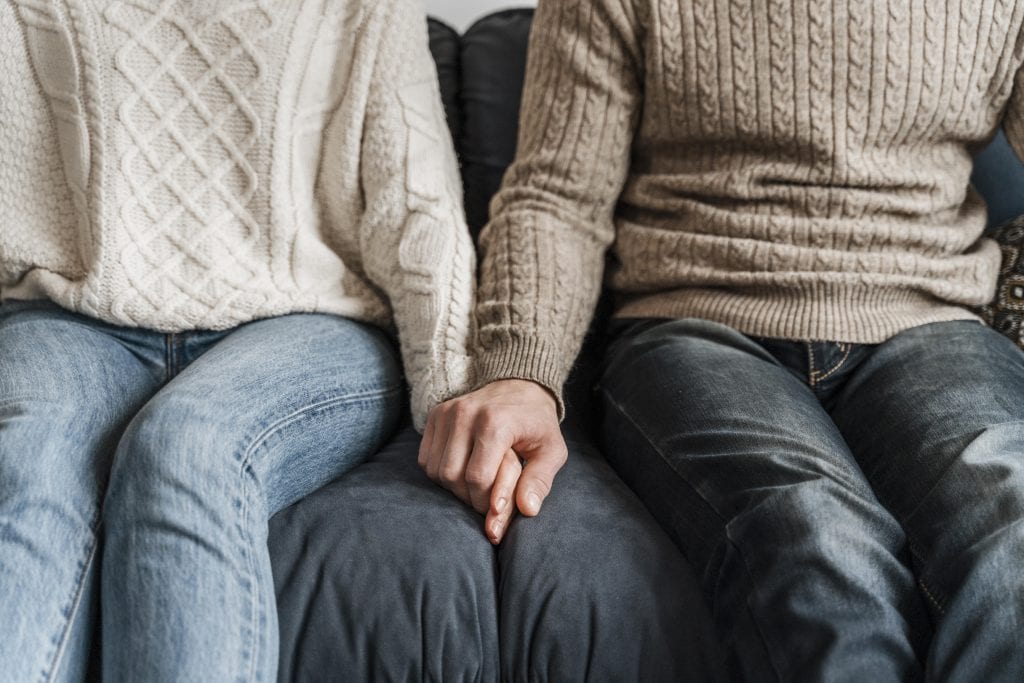 couple showing emotional closeness through rest not productivity