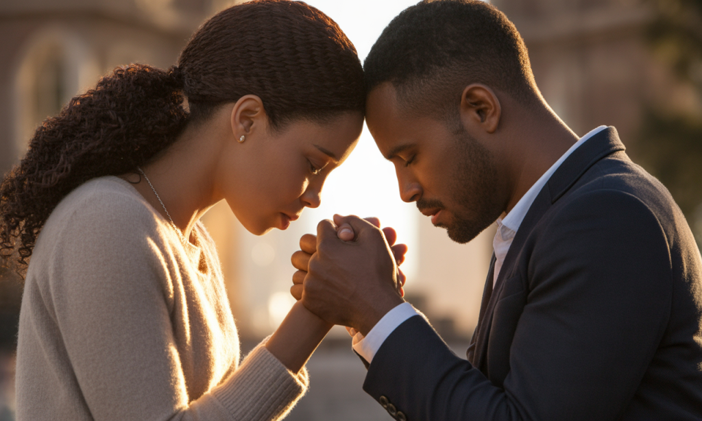 Ending the week with prayer deepens the reflection habit and strengthens marital peace.