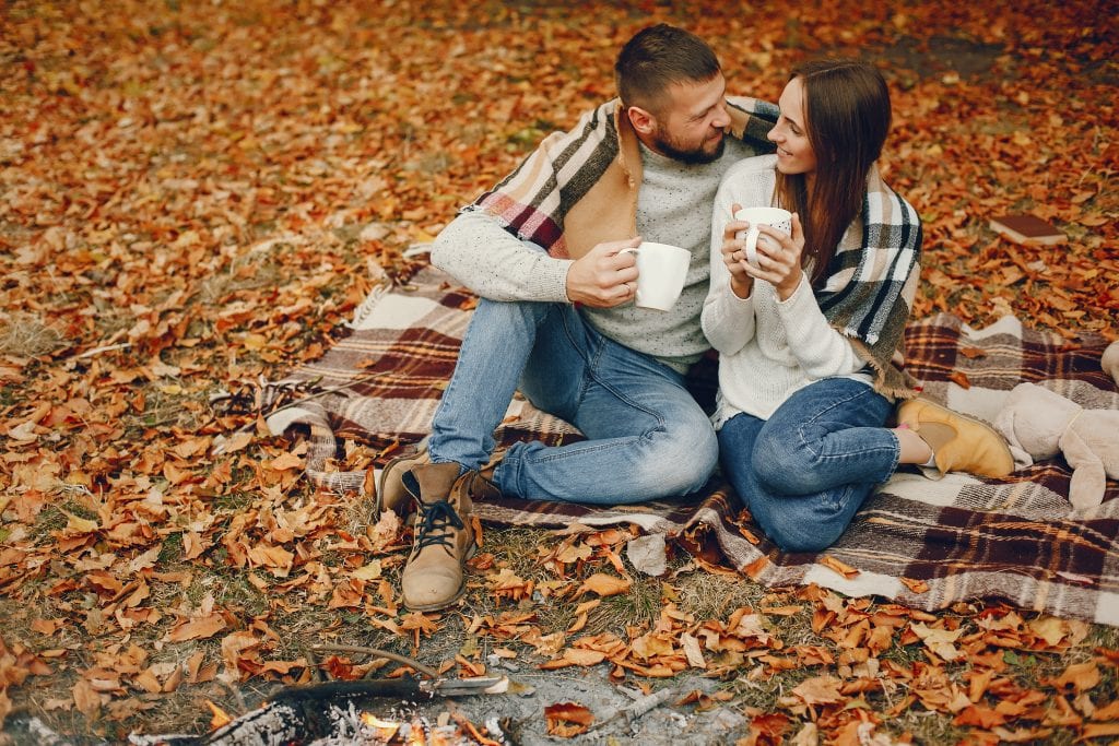 Weekly anchor rituals like coffee walks help couples prepare for holiday stress.