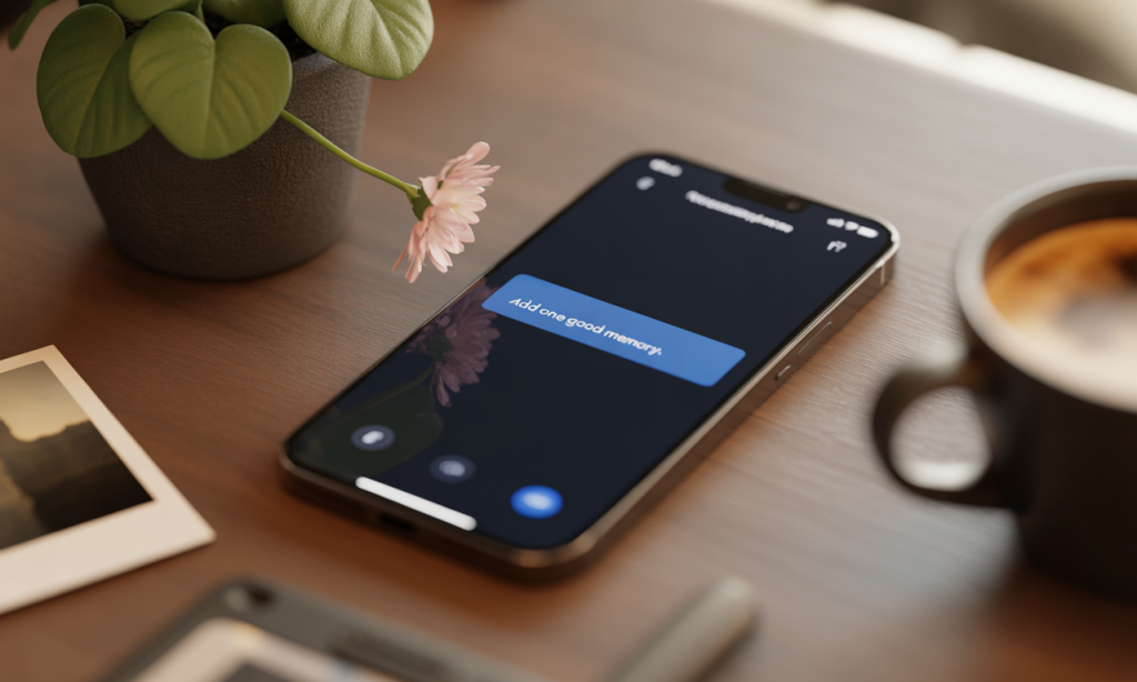 Setting reminders to make regular deposits in your marriage Memory Bank.