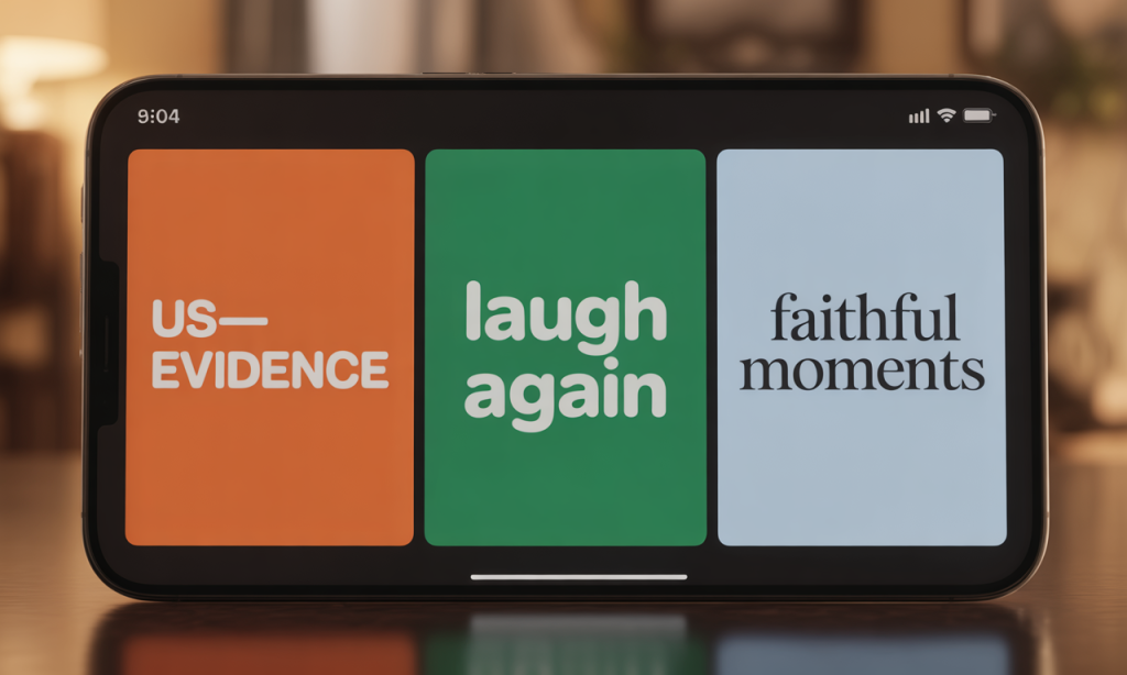 Organizing your camera roll to support photo rituals that heal.