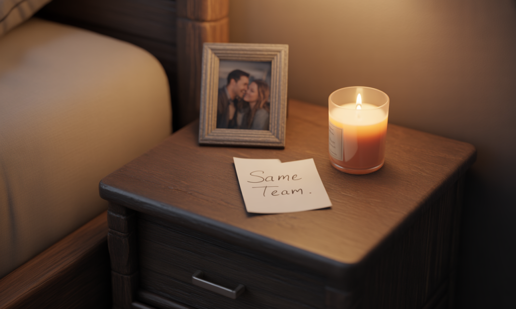 Placing anchor objects around the home to trigger love and connection daily.