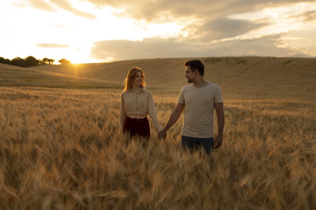 Couple reflecting on God’s faithfulness and reclaiming joy through shared remembrance.