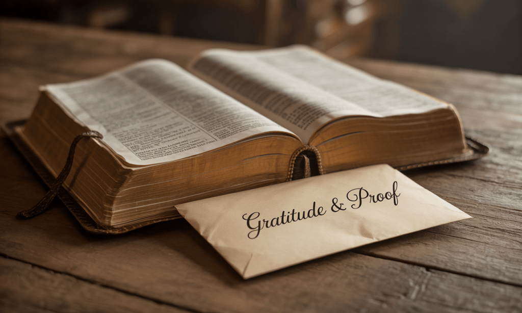 Integration of faith and memory through recording God’s faithfulness and love.