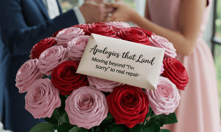 Apologies That Land: Moving Beyond “I’m Sorry” to Real Repair