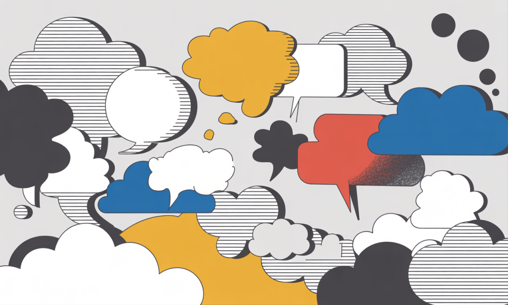 The gap between spoken words and perceived meaning in marriage conversations.