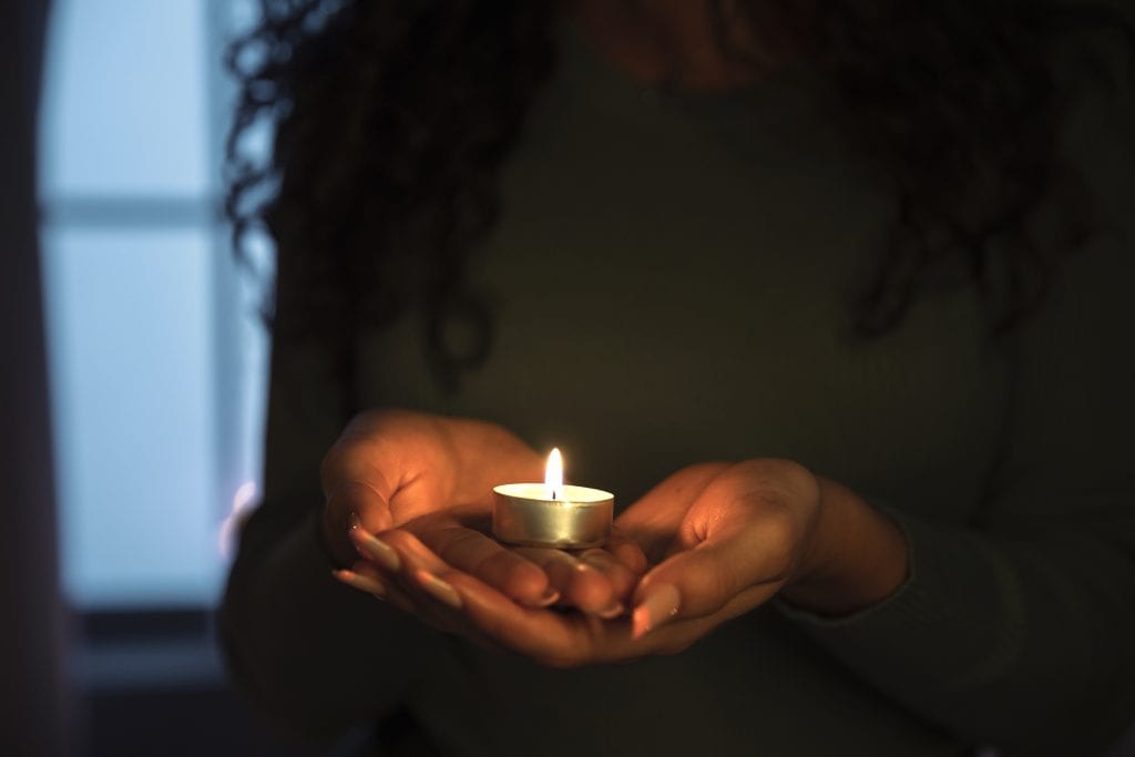 Overcoming fear-based control through calm awareness and faith.