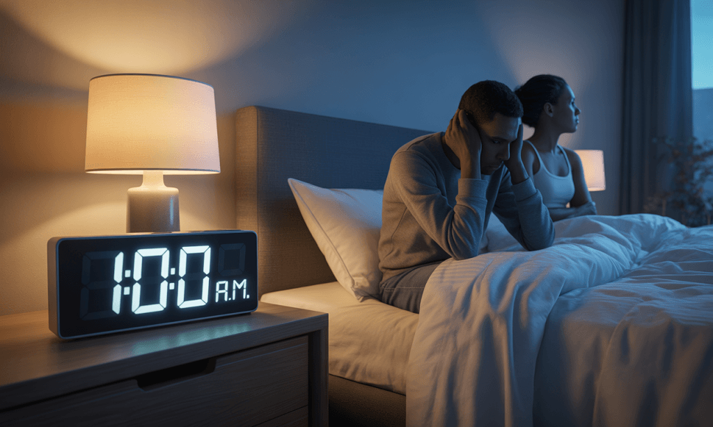 Clock showing late-night tension representing the exhaustion of unresolved arguments.