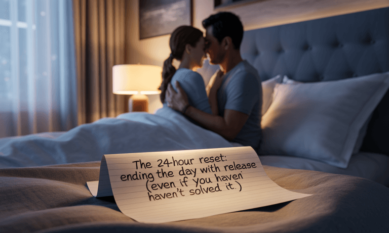The 24-Hour Reset: Ending the Day With Release (Even If You Haven’t Solved It)