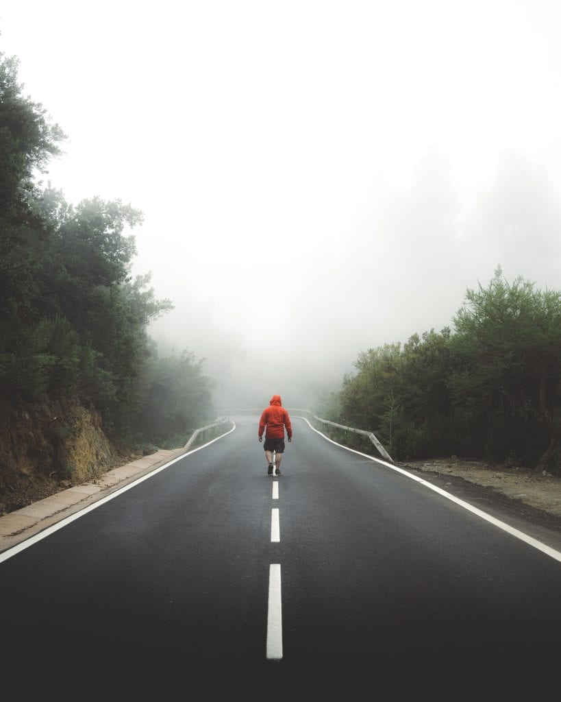 Fog clearing to reveal a path, symbolizing rediscovering personal agency within marriage.
