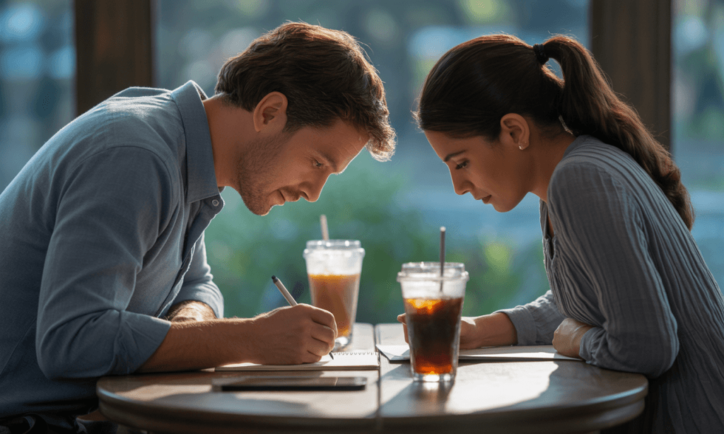 Couple applying value-based filters to make thoughtful marriage decisions