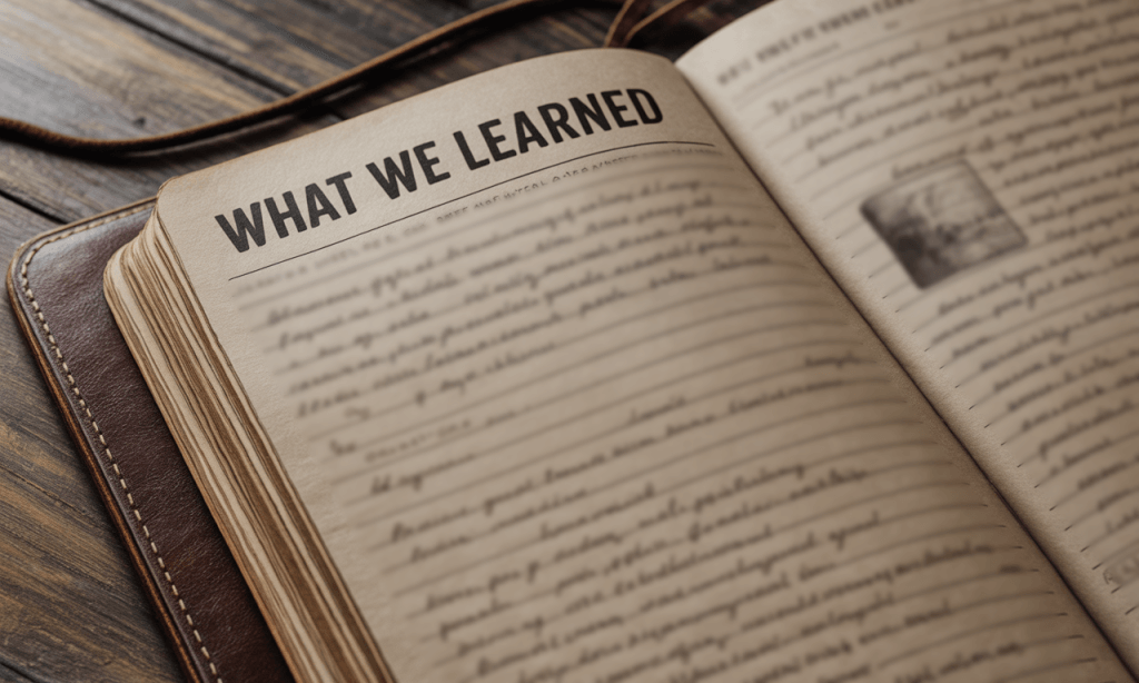 Make it a testimony-writing down what God is teaching you through a hard season in marriage.