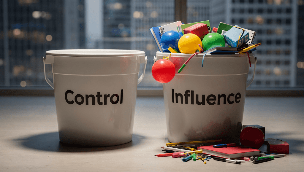When you feel powerless, shifting from control to influence in your marriage.