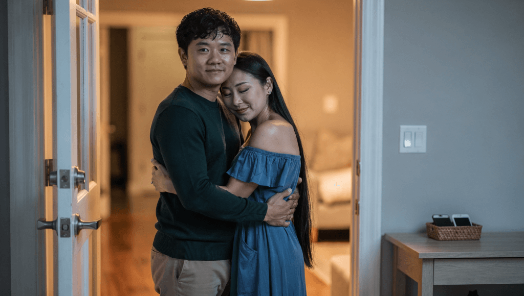 Positive Trigger after work: a five-minute phone-free greeting helps couples reconnect and protect friendship