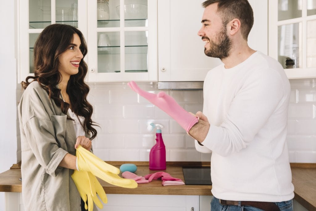 100% / 100% marriage is built through daily shared responsibility